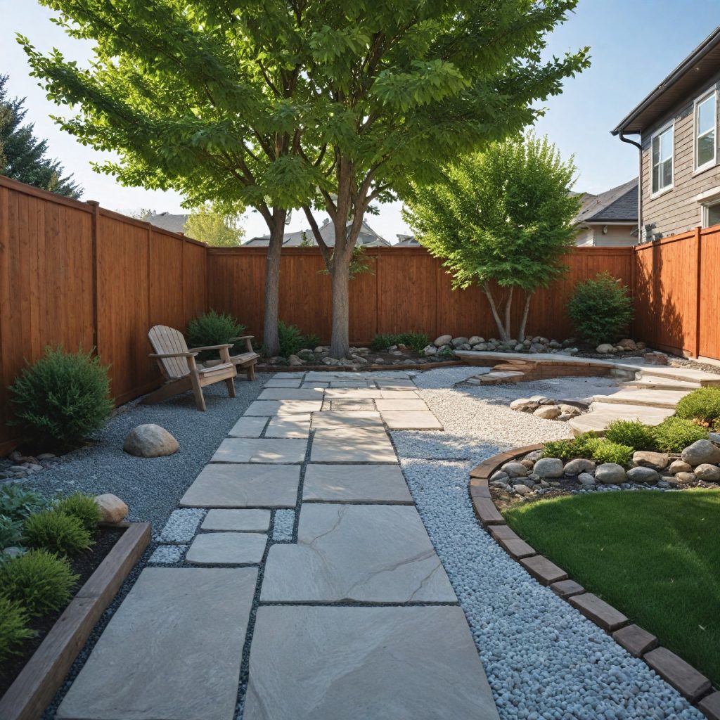 Interlocking Backyard Uxbridge